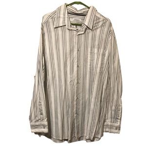 Concepts by Claiborne Long Sleeve Button Down Shirt 2XL